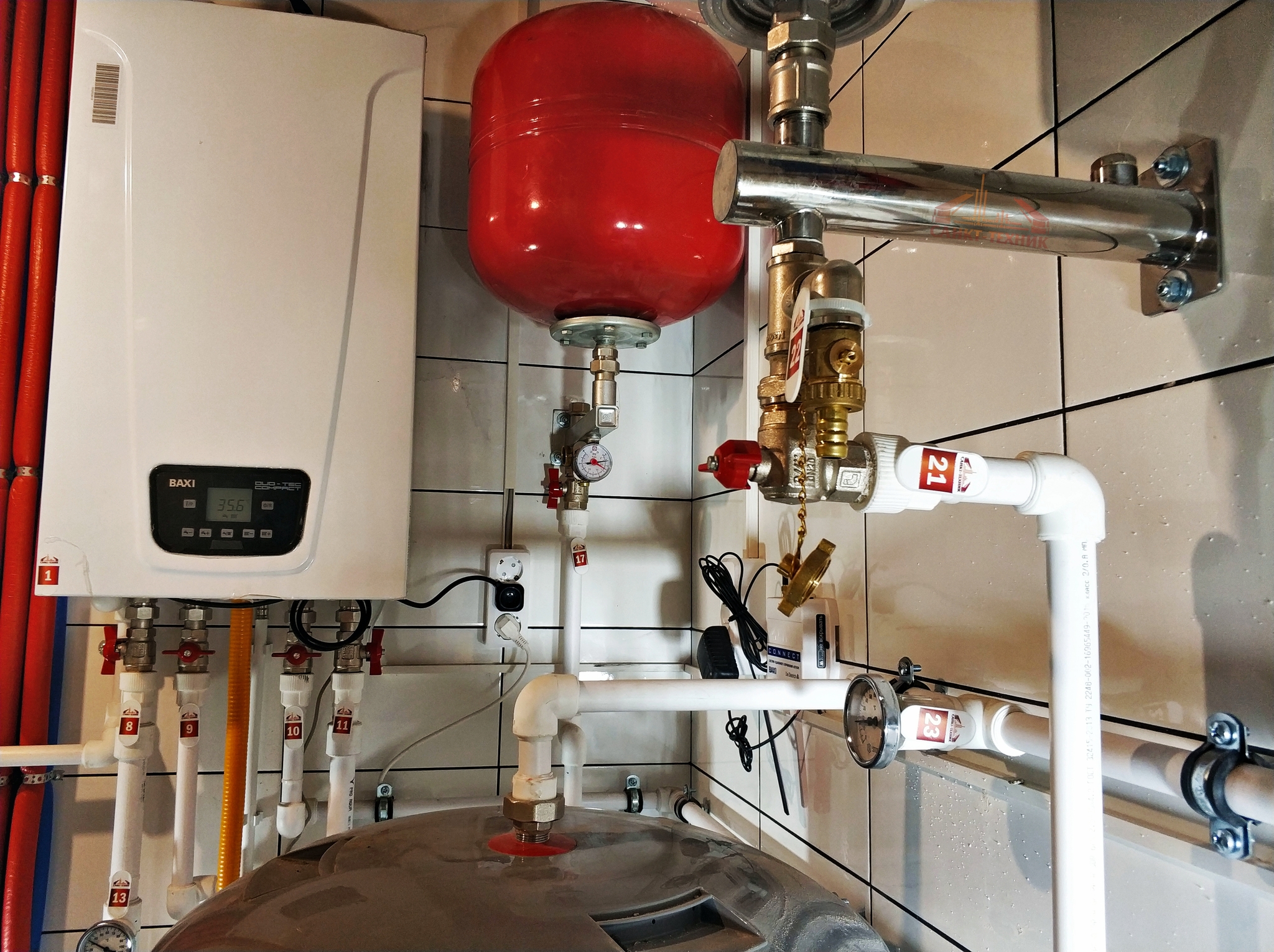 March 29, 2020. NIKOLSKOYE, boiler room - My, Boiler room, Boiler room, Water treatment, Water purification, Installation of heating systems, Heating, Cottage, Longpost