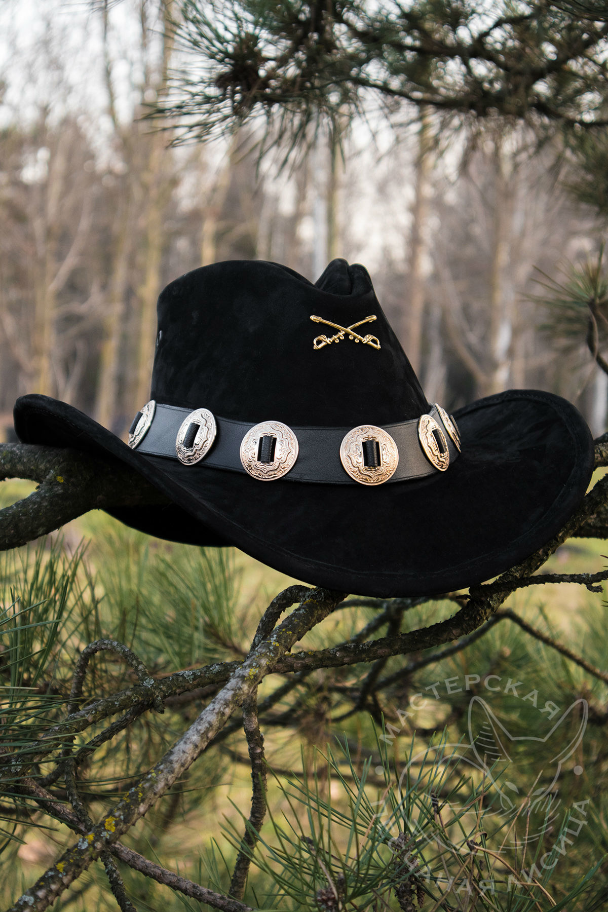 Stetson Lemmy - My, Handmade, Hat, Craft, With your own hands, Needlework without process, Leather products, Lemmy Kilmister, Longpost