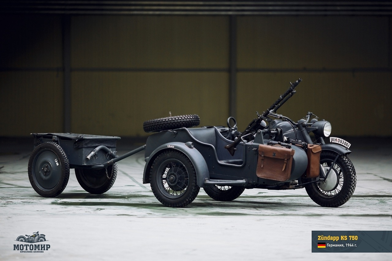 Zndapp KS 750 - The Second World War, Moto, Transport, Mobility, Technics, Longpost