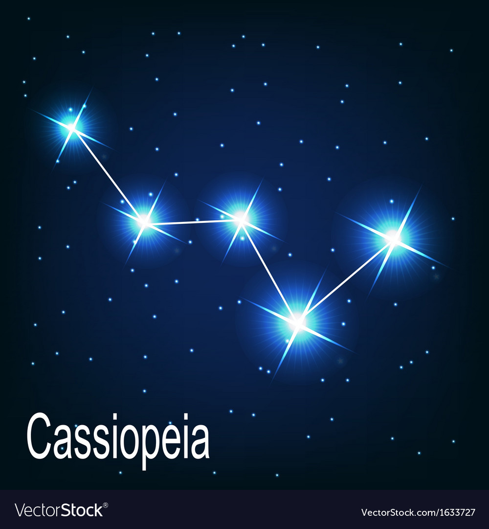 Constellation Cassiopeia - My, The photo, Astrophoto, Starry sky, Night, Stars, Cassiopeia