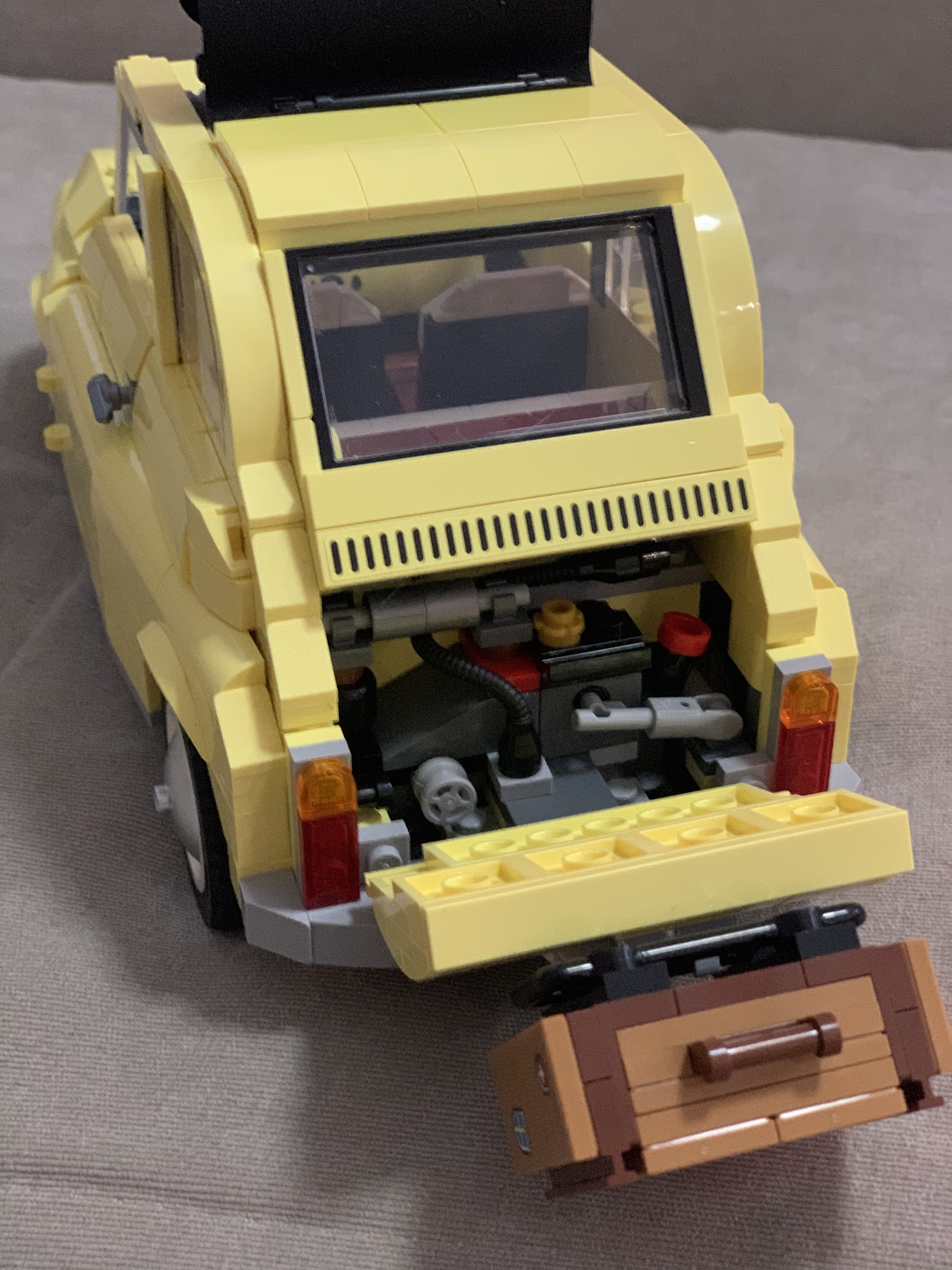 Lego Fiat 500 - My, Fiat, Quarantine, Longpost, Lego