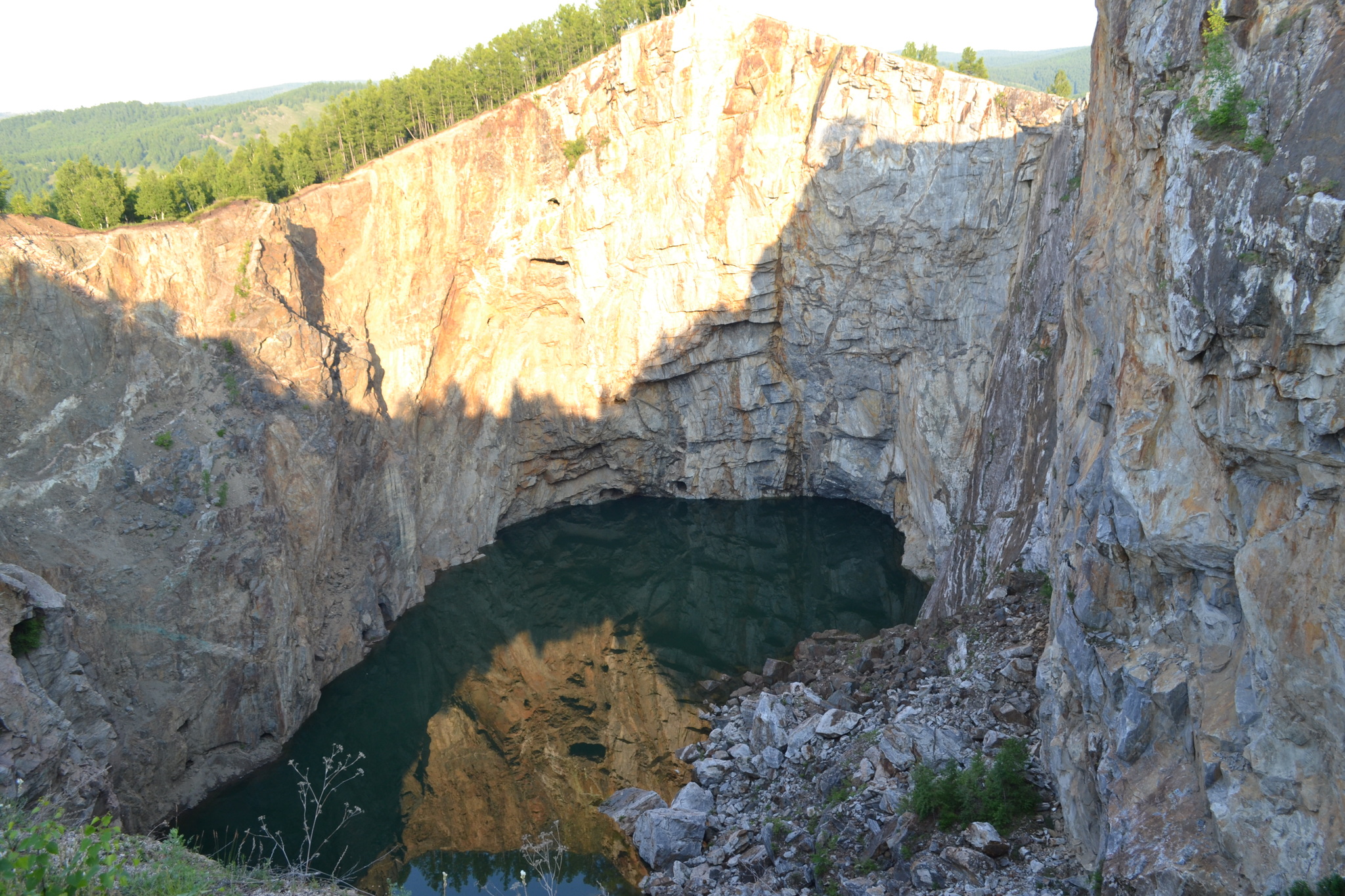 Travel to Khakassia - My, Khakassia, Travels, The Tuim Sinkhole, Abakan, beauty, Nature, Longpost