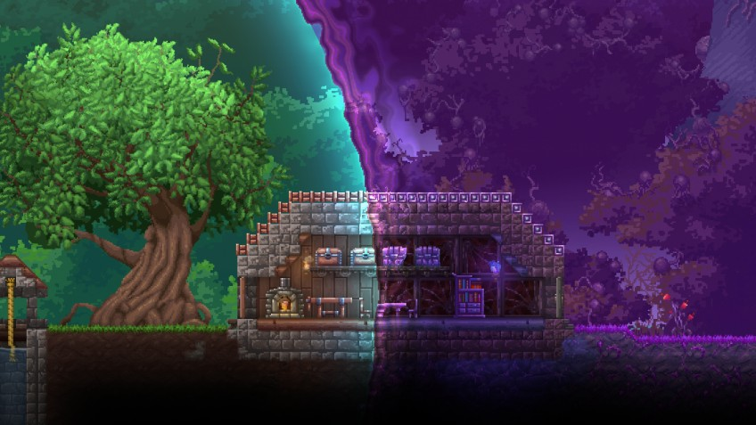 Terraria. Update - My, Terraria, Computer games, Sandbox, Steam, Update