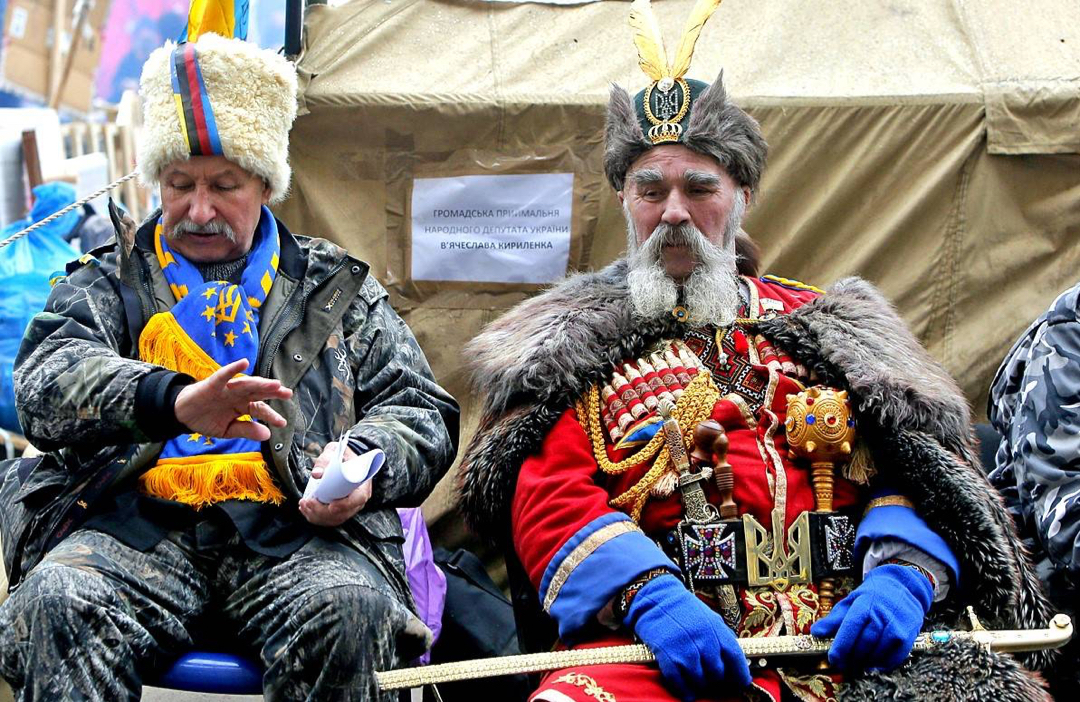 Cossack Circus to your feed! - Cossacks, From the network, Circus, Mummers, Heroes, Priests, Longpost