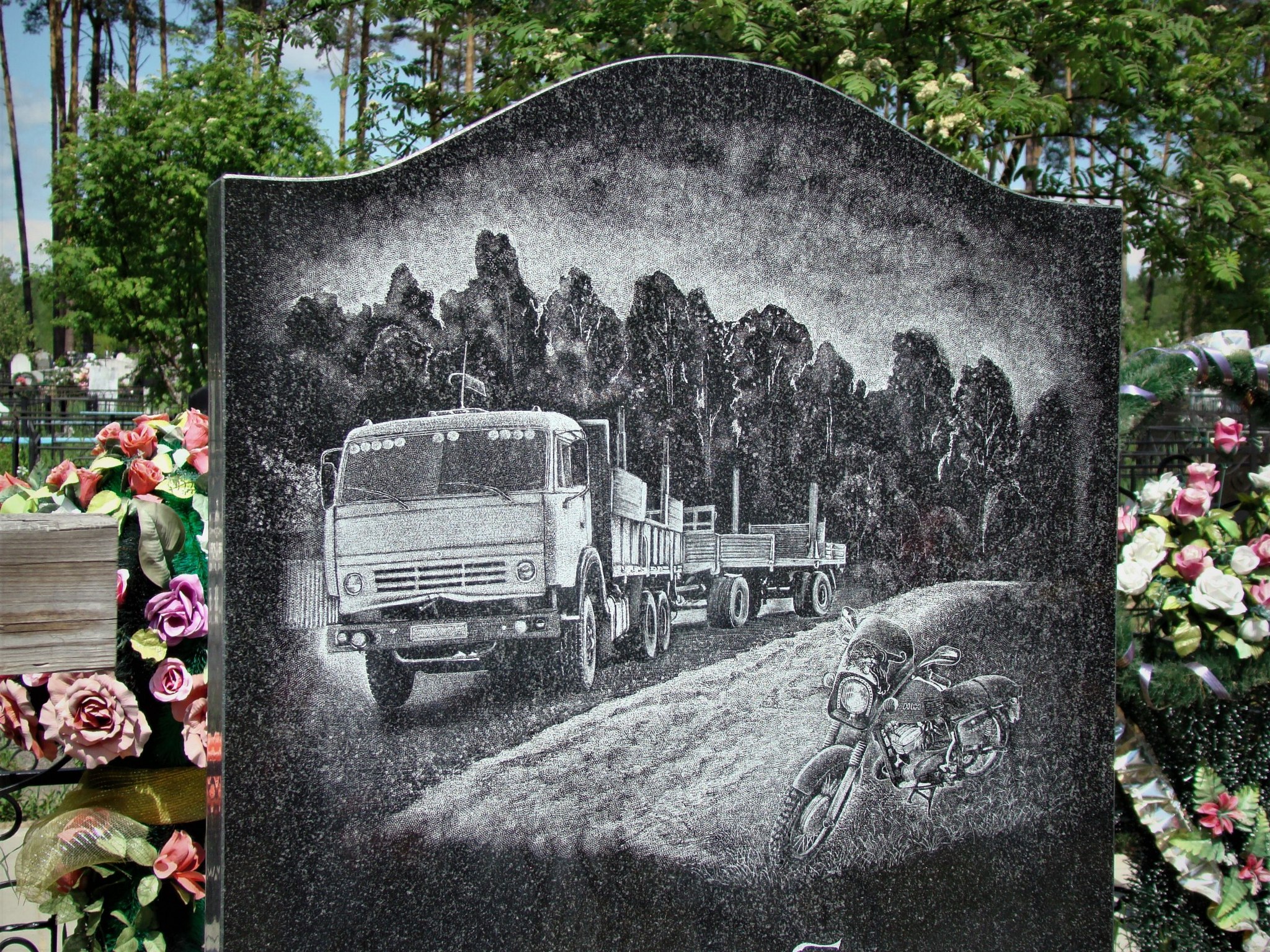 Transport on tombstones - My, Cemetery, Grave, Death, Transport, Headstone, Tag for beauty, Russia, Longpost