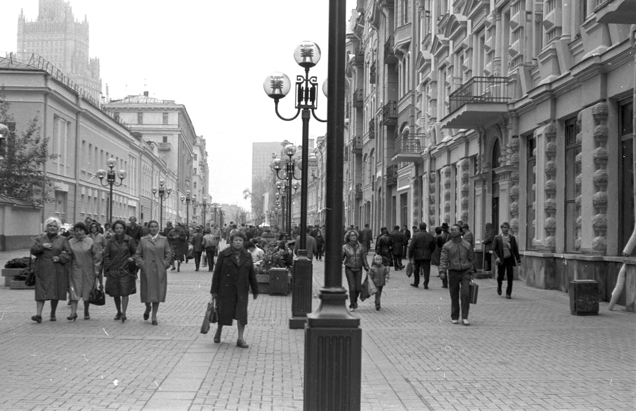 МОСКВА - Моё, Москва, 80-е, Фотография, Черно-белое фото, Длиннопост