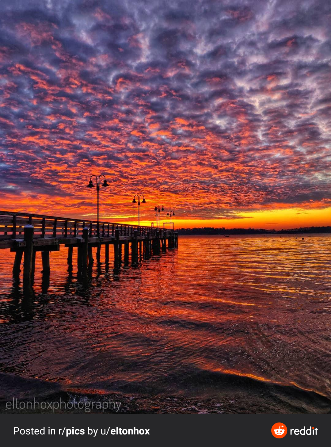 Sunset in Maine - Sunset, Nature, The photo