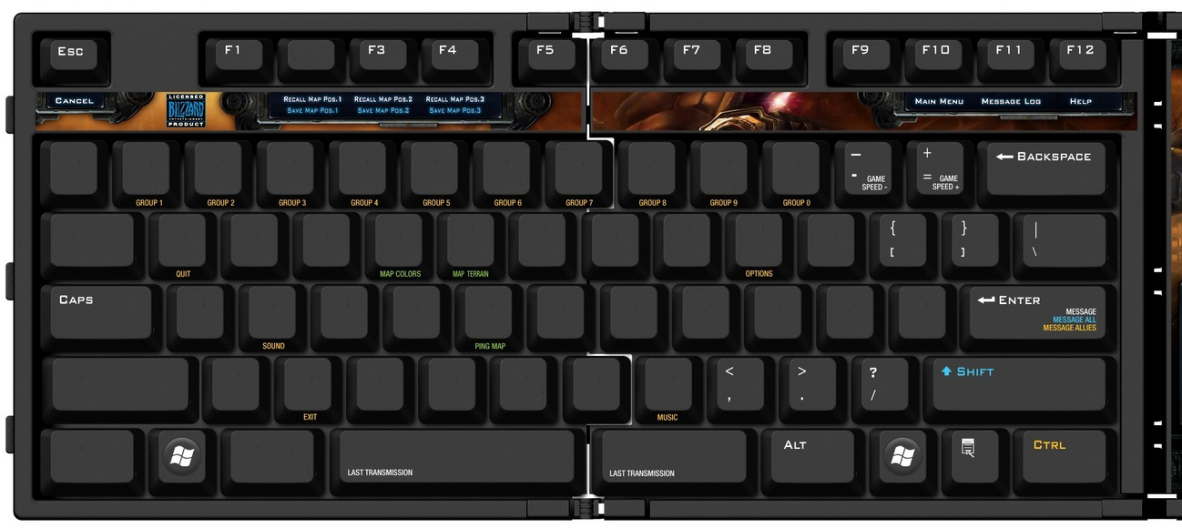 Reply to the post “Not a step back!” - My, Wasd, Keyboard, Starcraft, Reply to post