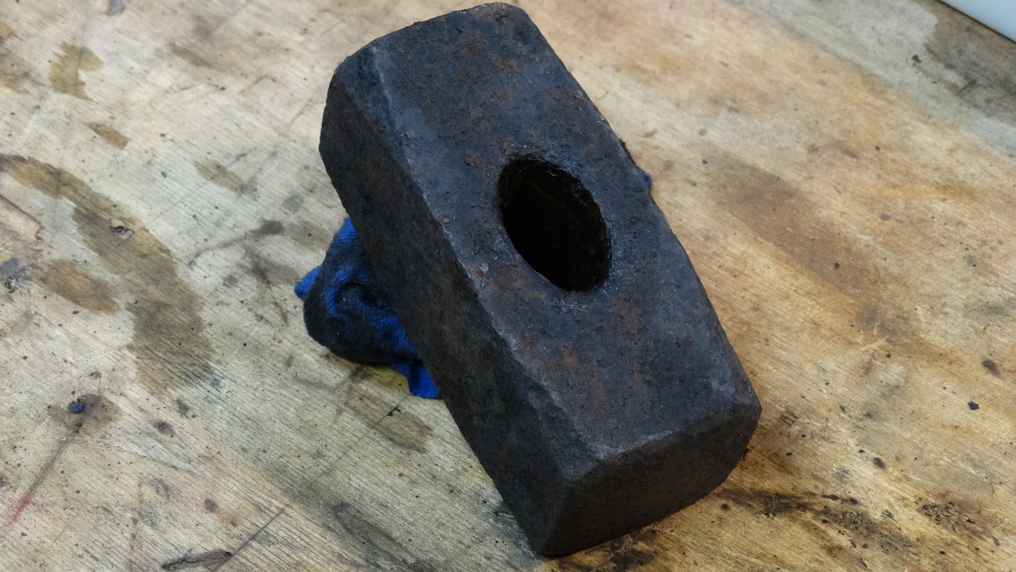 Restoring a very old rusty hammer | Restoration - My, Needlework with process, Hammer, Restoration, Recovery, Hobby, Craft, Video, Longpost