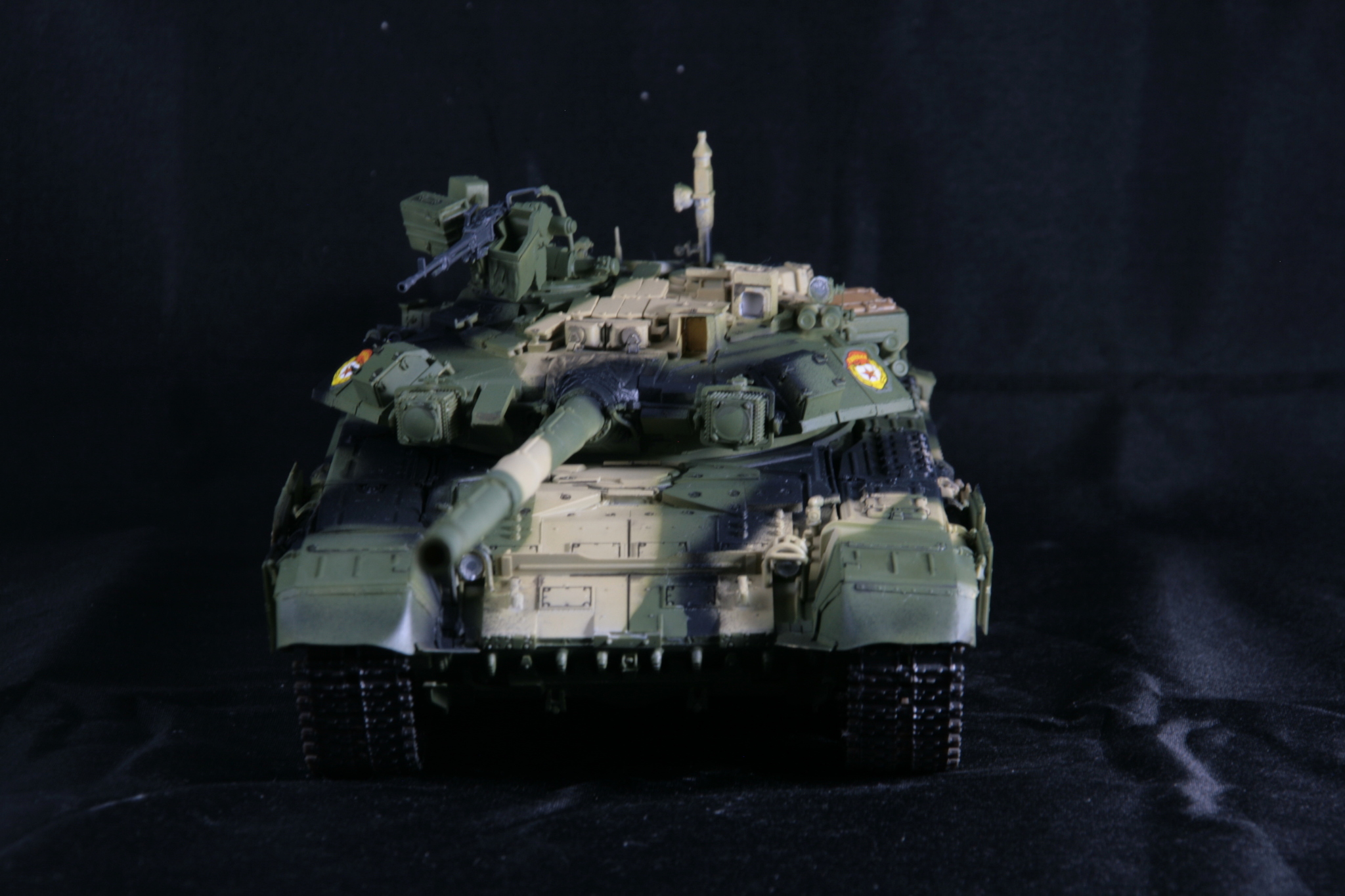 T-90A Vladimir (object 188A2) - My, Stand modeling, t-90, Tanks, Russian tank, Parade, Airbrush, Longpost