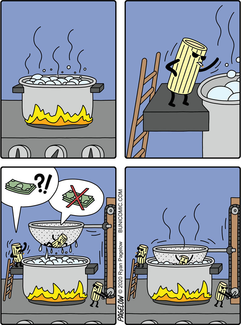 Pasta mafia - Buni, Pagelow, Pasta, Mafia, Comics