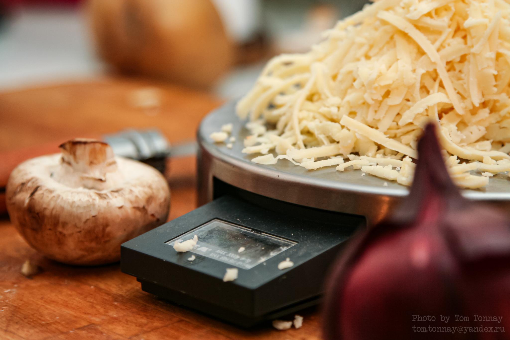 Meat in French In pots - My, Recipe, Preparation, French meat, Dish, Mushrooms, Meat, Cheese, Vegetables, Longpost