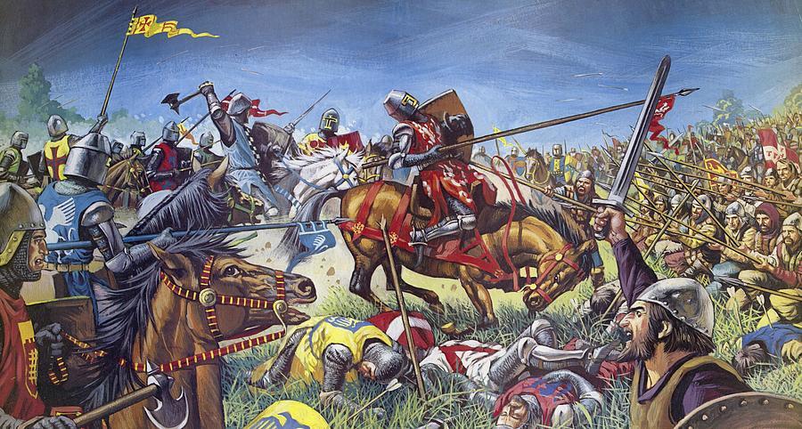 Great battles. Bannockbourne. Second day - My, Scotland, Robert Bruce, Shiltron, Longpost, Story, Battle