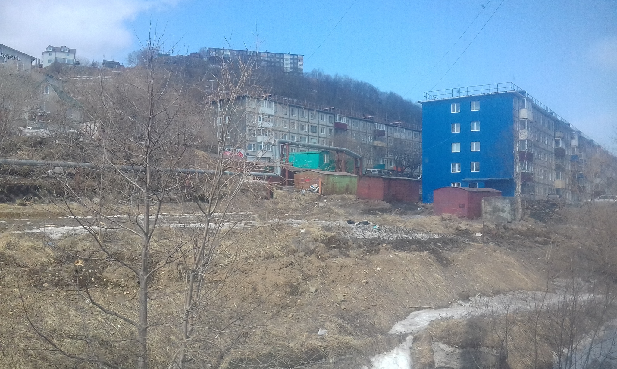 Kamchatka from a hotel window - My, Quarantine, Petropavlovsk-Kamchatsky, The mountains, Longpost