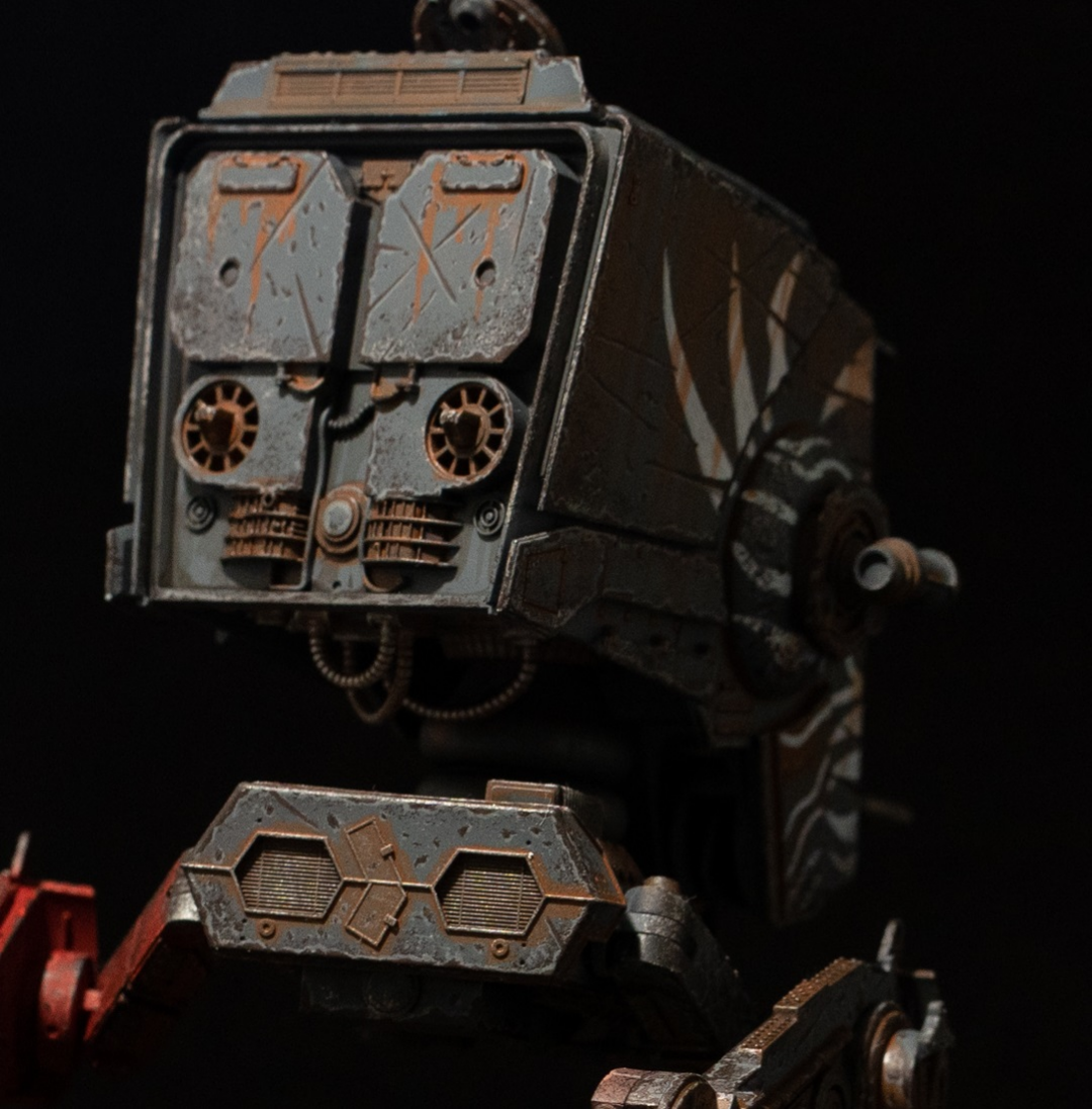 AT-ST, The Mandalorian - My, Star Wars, Mandalorian, Miniature, At-St, Longpost