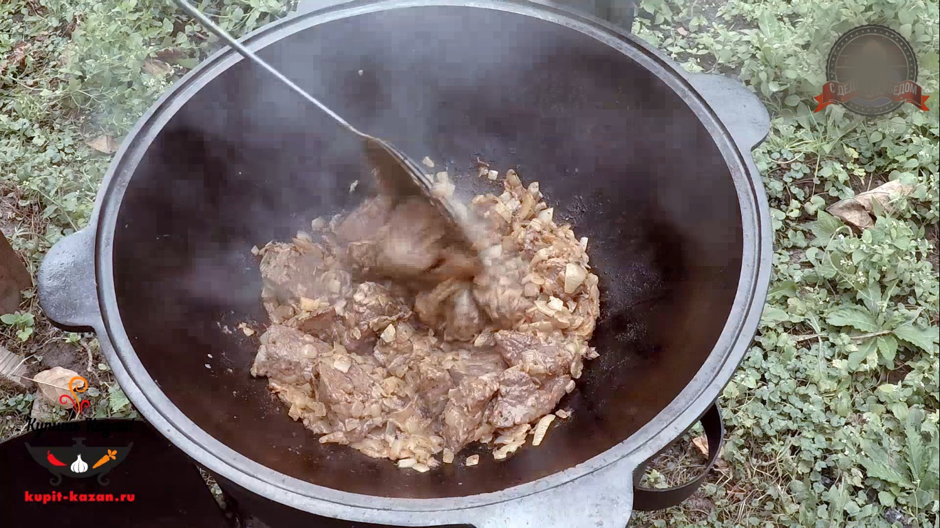 Бозбаш с мясом в казане. Наваристый Суп с говядиной и овощами | Пикабу