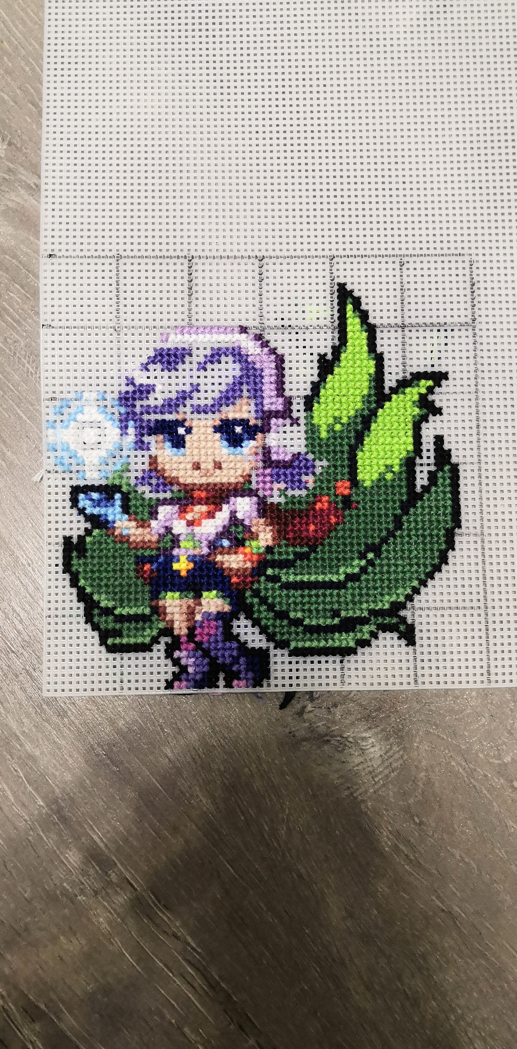 League of legends: Arcade Ahri - My, League of legends, Cross-stitch, Hobby, Longpost