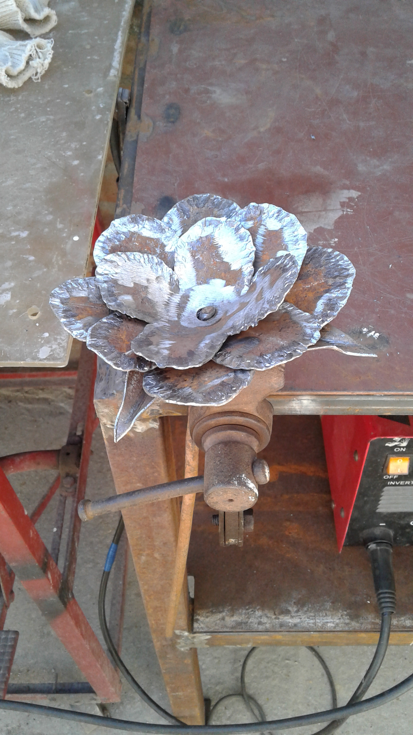 Forging a rose - My, Forging, With your own hands, Longpost