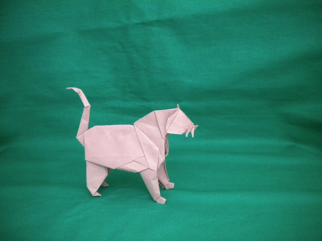 Origami cats 2017-2019 - My, Origami, Paper, cat, Longpost