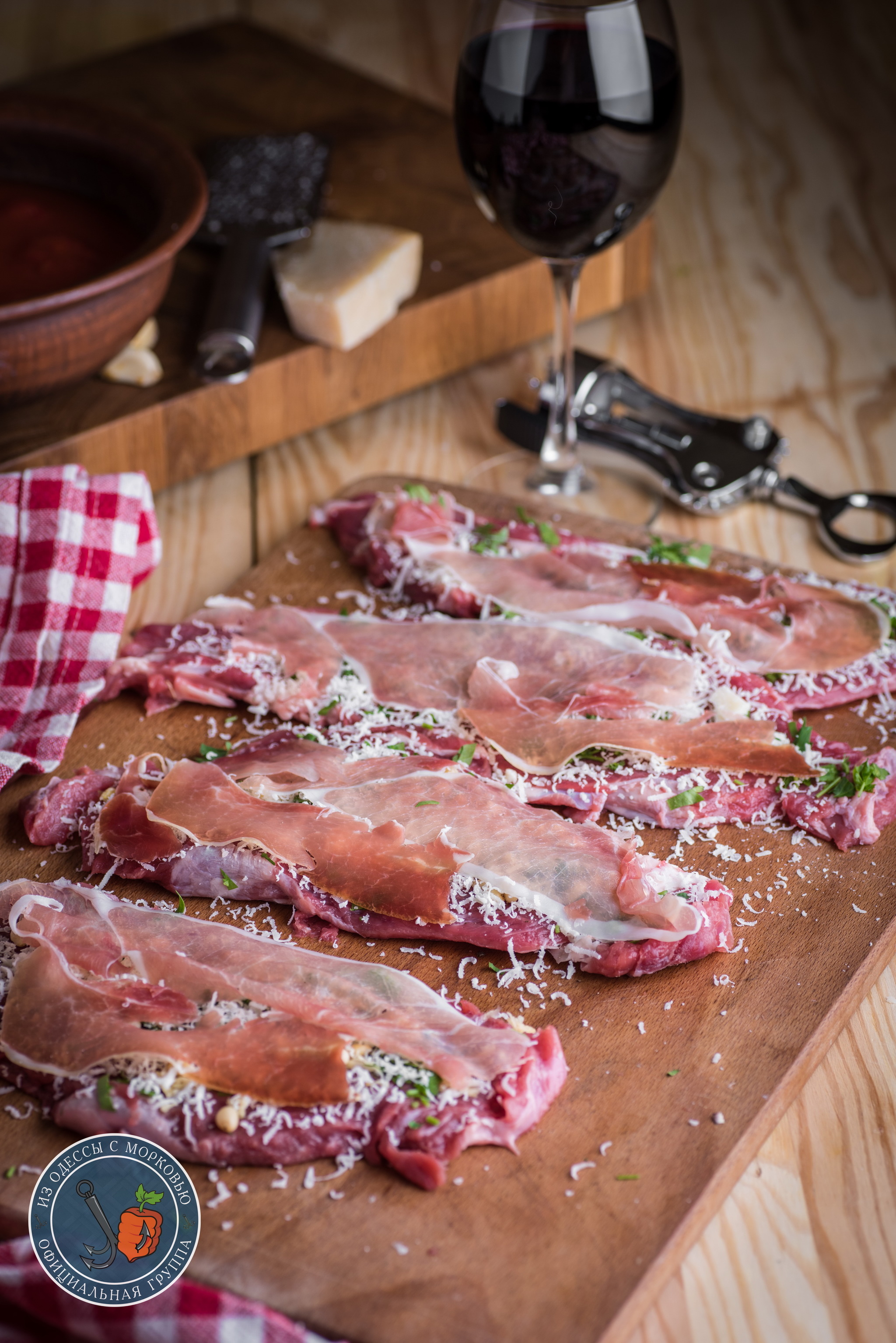 Braciola. The Soprano Family Cookbook. Mafia kitchen - My, From Odessa with carrots, Recipe, Cooking, Food, The photo, Longpost, The Sopranos, Italian food