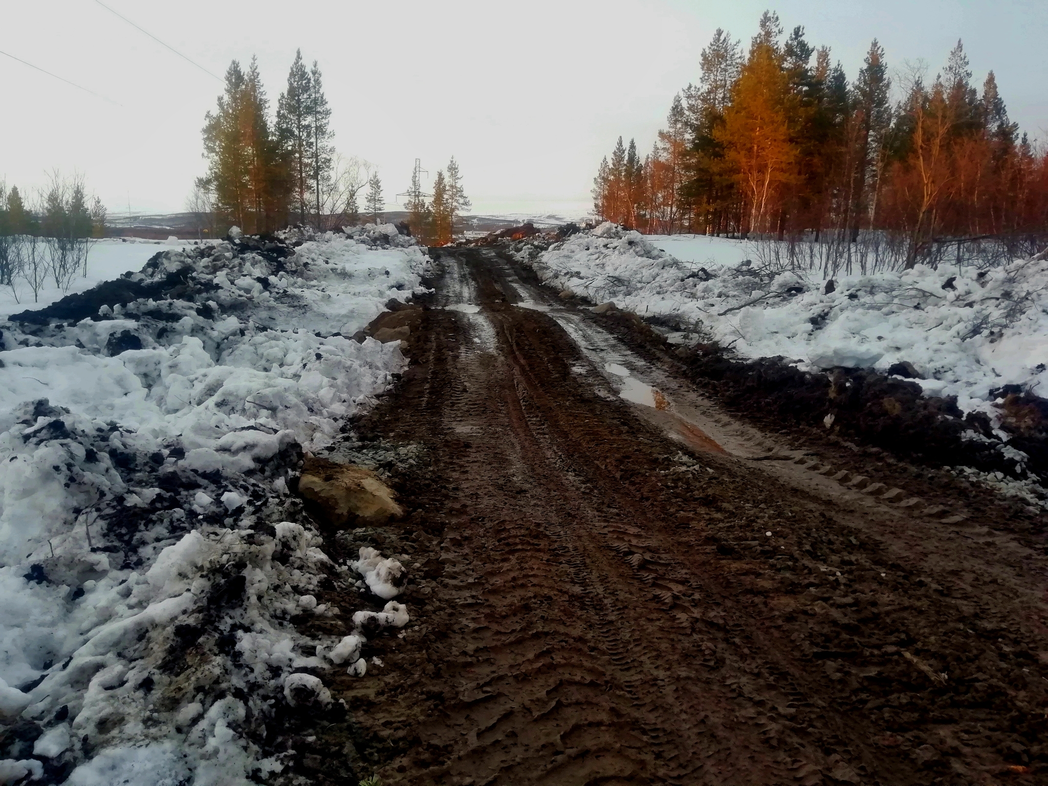 We found dirt! Road reconnaissance along power lines. PerekatiKolsky, Duster, L200, 4x4, Offroad, Murmansk - My, Renault Duster, Mitsubishi, Offroad, 4x4, Murmansk, Kola Peninsula, Dirt, Route, Video, Longpost