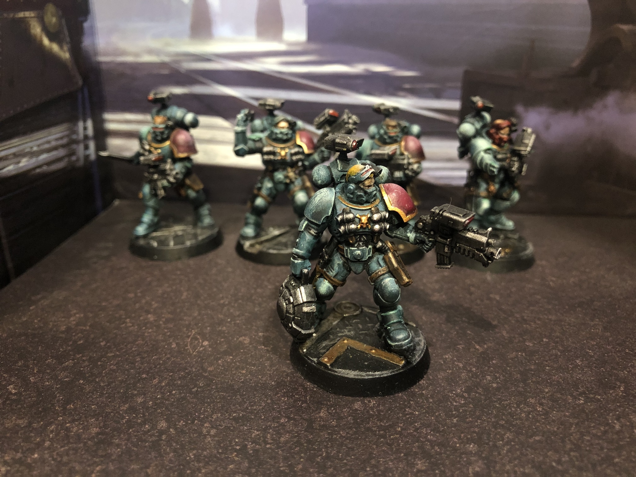 An incursor's deception for an order for which I have not yet come up with a name - My, Warhammer 40k, Wh miniatures, Primaris space marines, Longpost