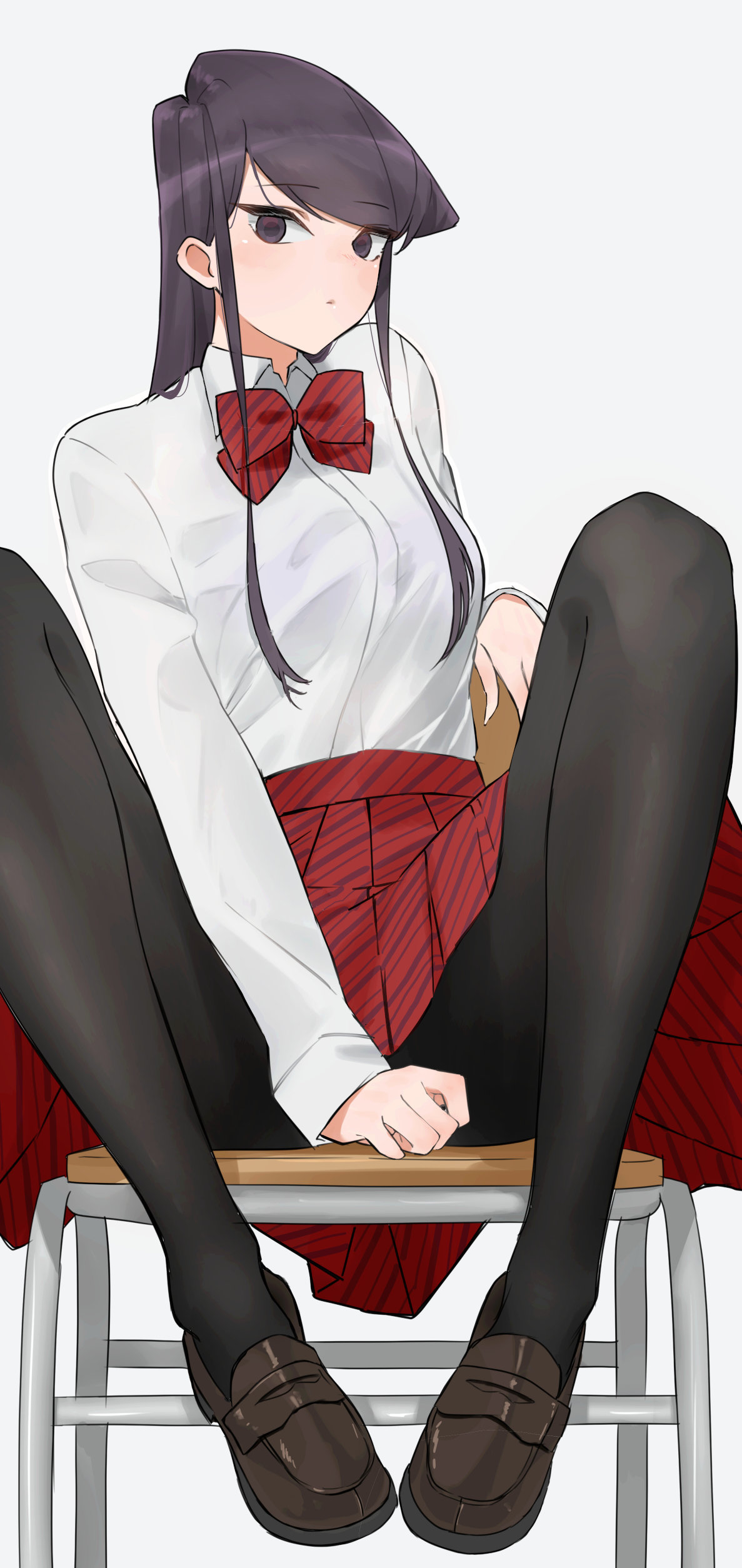 Komi-san - Shouko komi, Komi-san wa comyushou desu, Art, Anime art, Tights, Longpost