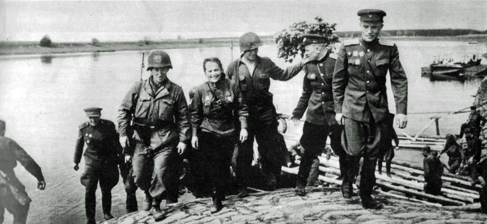 When there is a common goal - Meeting on the Elbe, Allies, The photo, The Second World War, Longpost