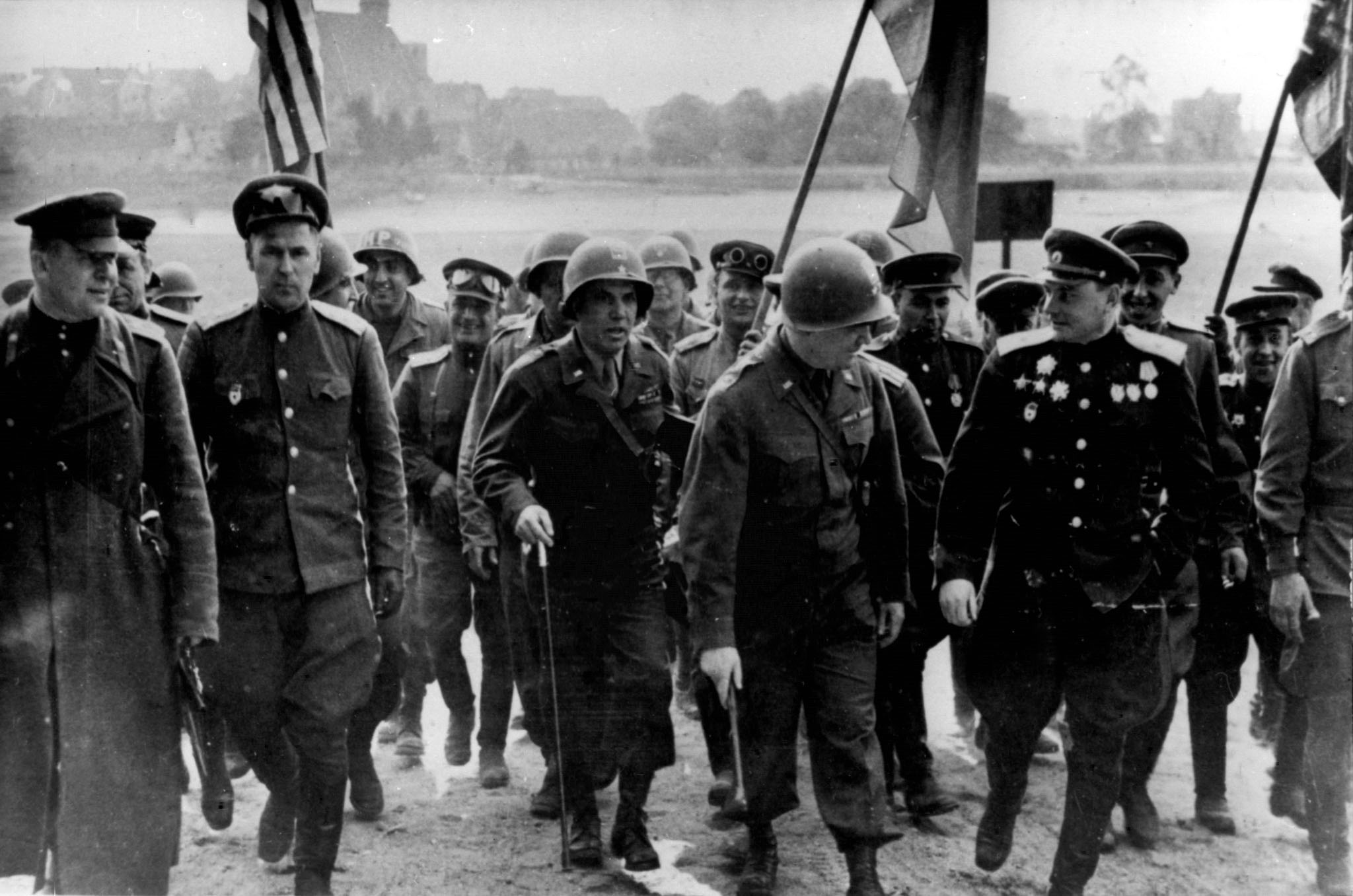 When there is a common goal - Meeting on the Elbe, Allies, The photo, The Second World War, Longpost