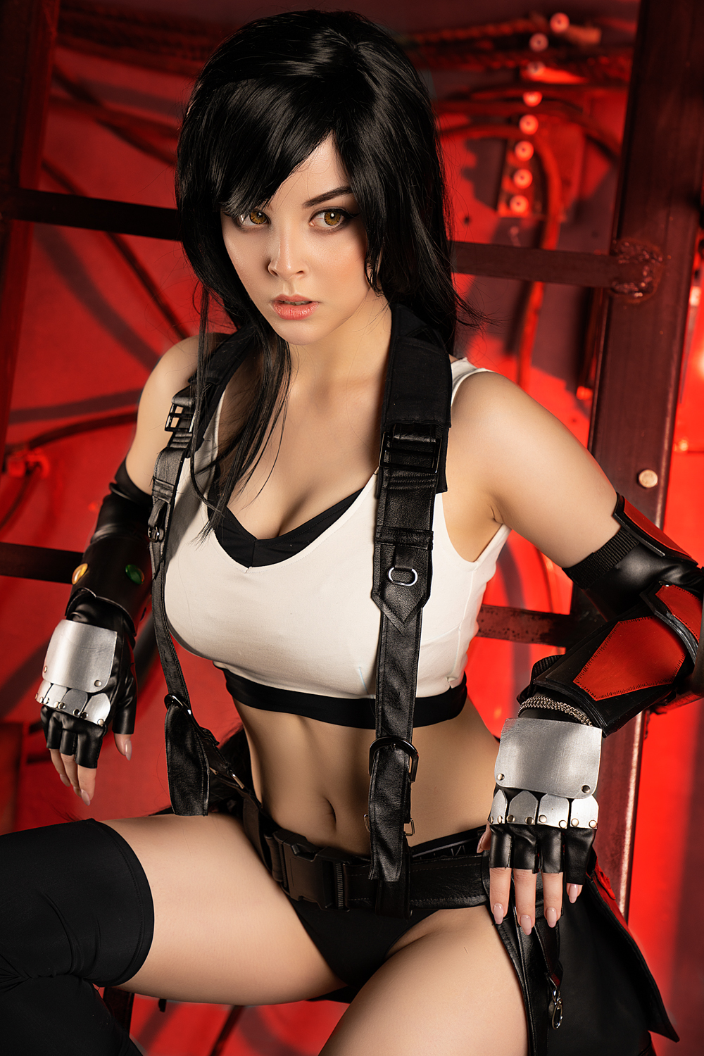 Tifa Lockhart - NSFW, Tifa Lockhart, Final Fantasy VII, Disharmonica, Косплей, Русский косплей, Длиннопост