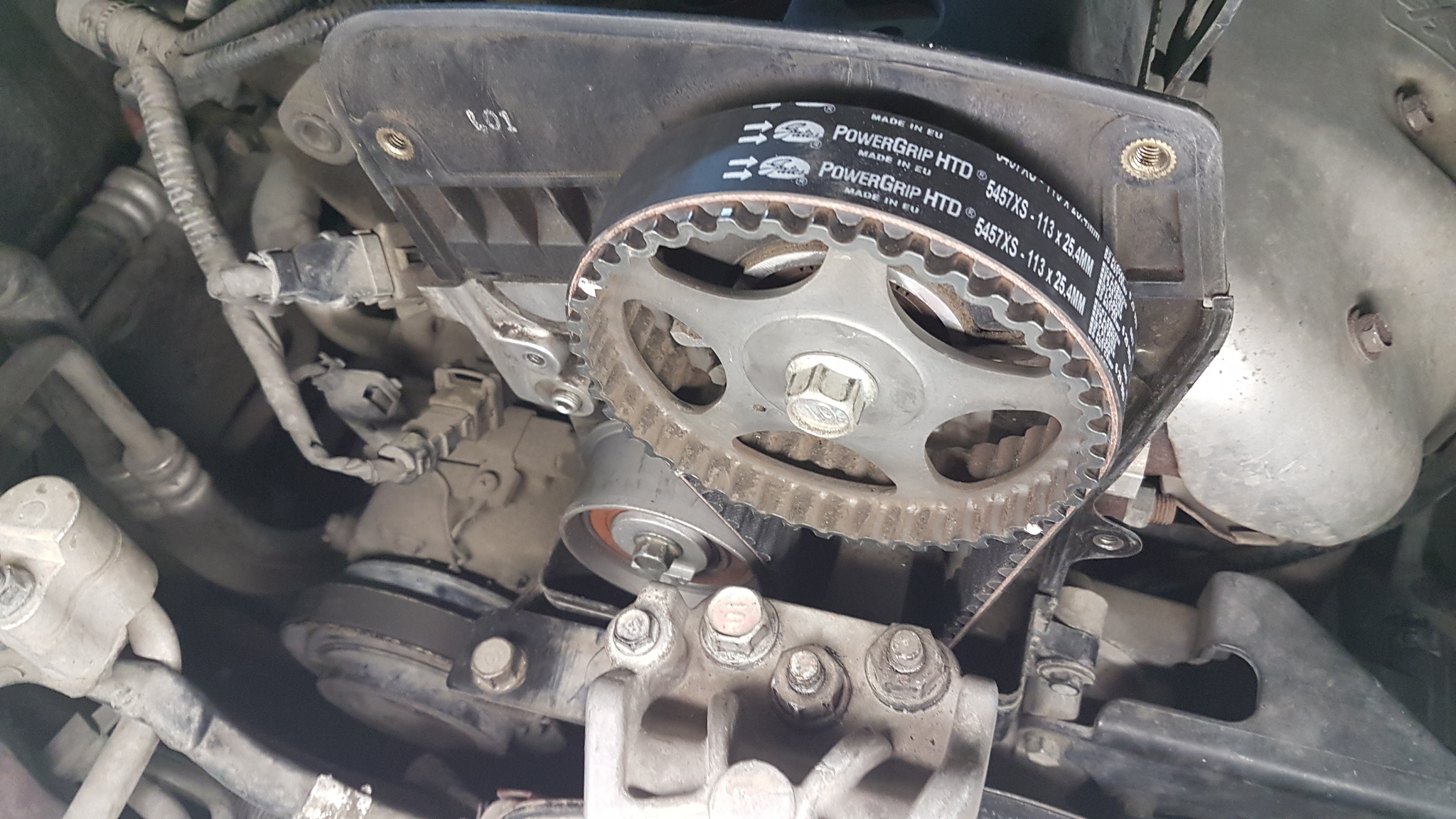 Slap-slap - My, Timing belt, Auto repair, Auto, Engine, Longpost