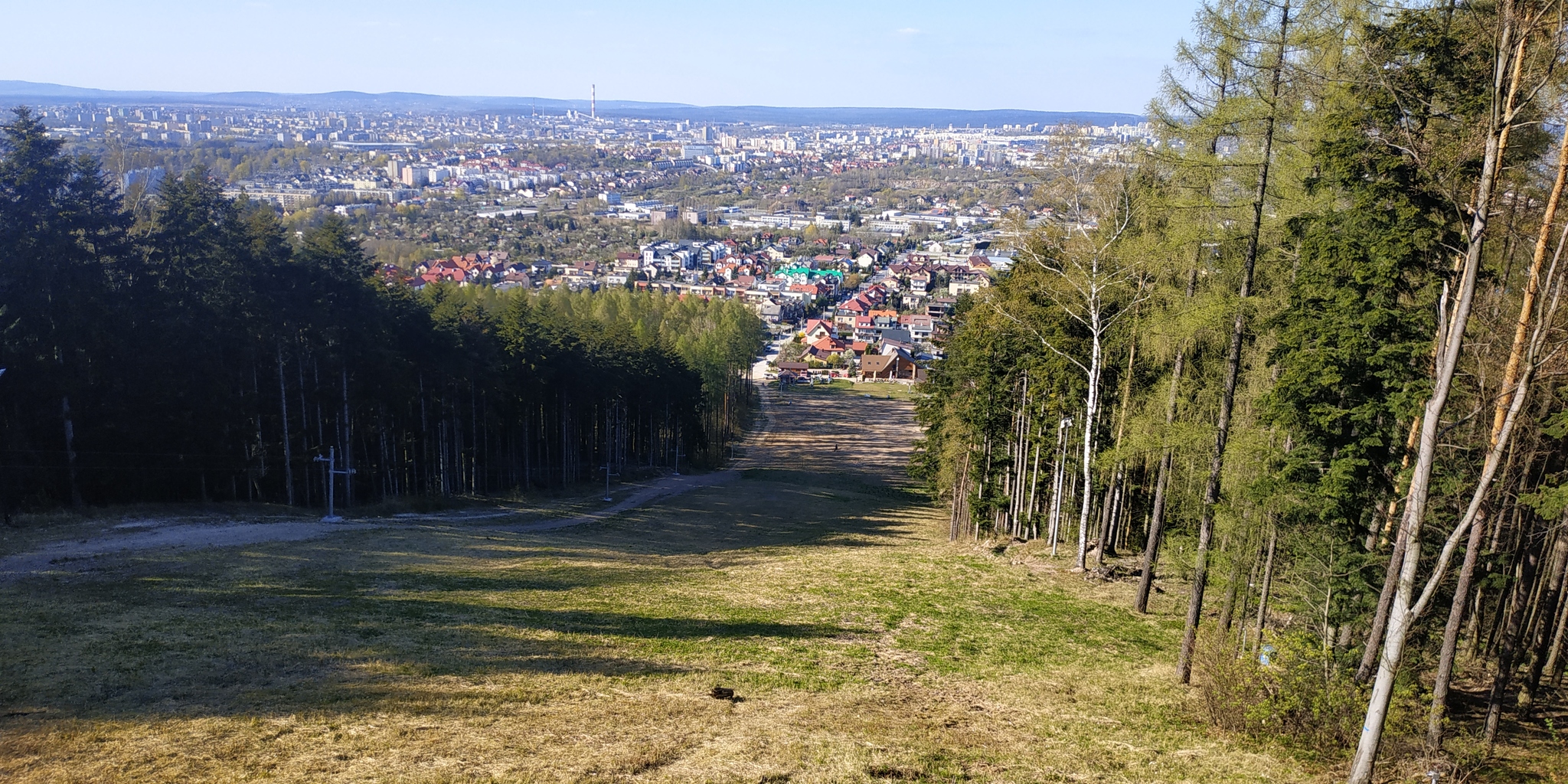 Mount Telegraph - My, Forest, Nature, Ski slope, Poland, Longpost