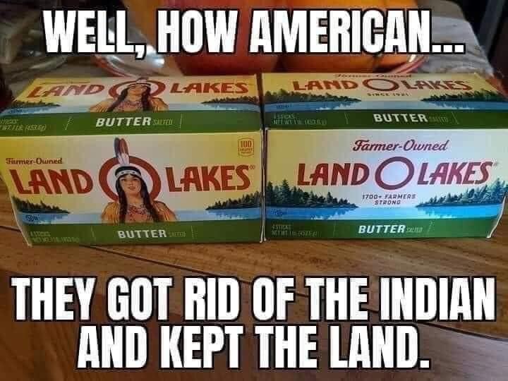 In American - Historical humor, Indians, USA