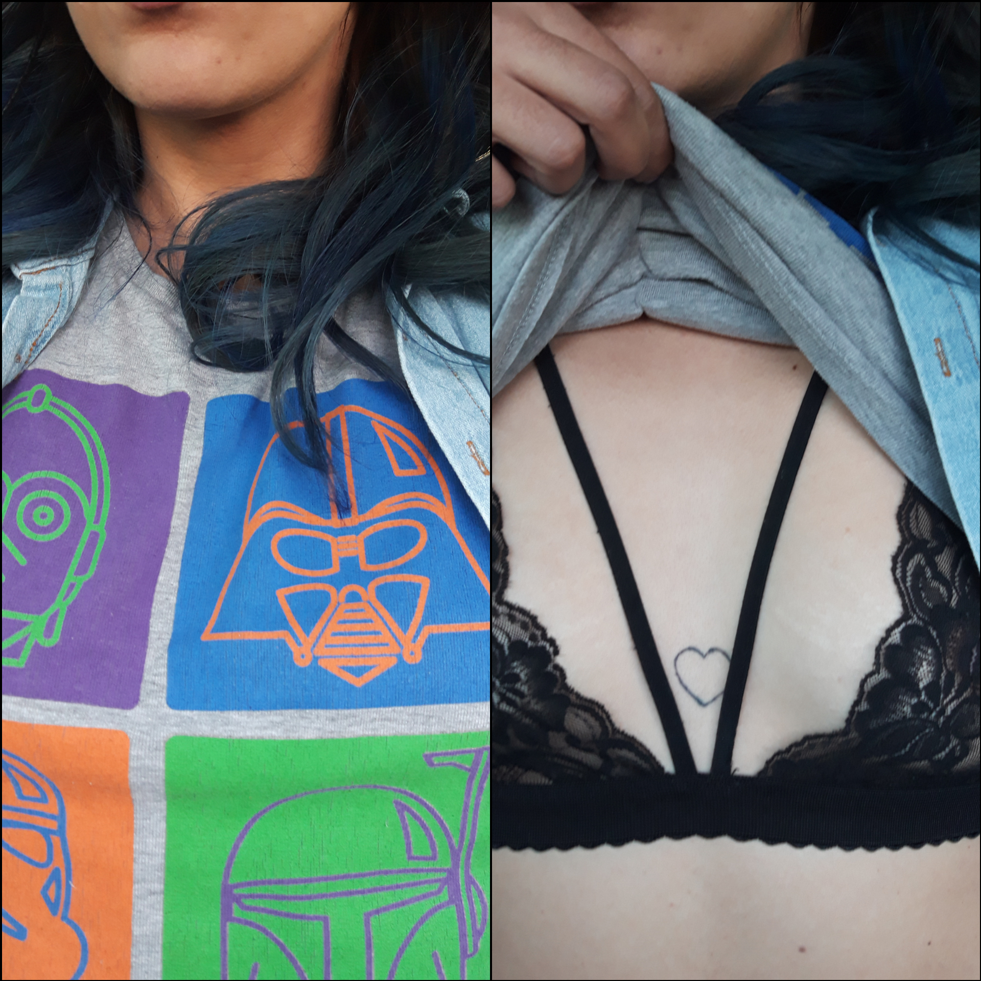 Good morning) - NSFW, My, Girls, Underwear, Star Wars