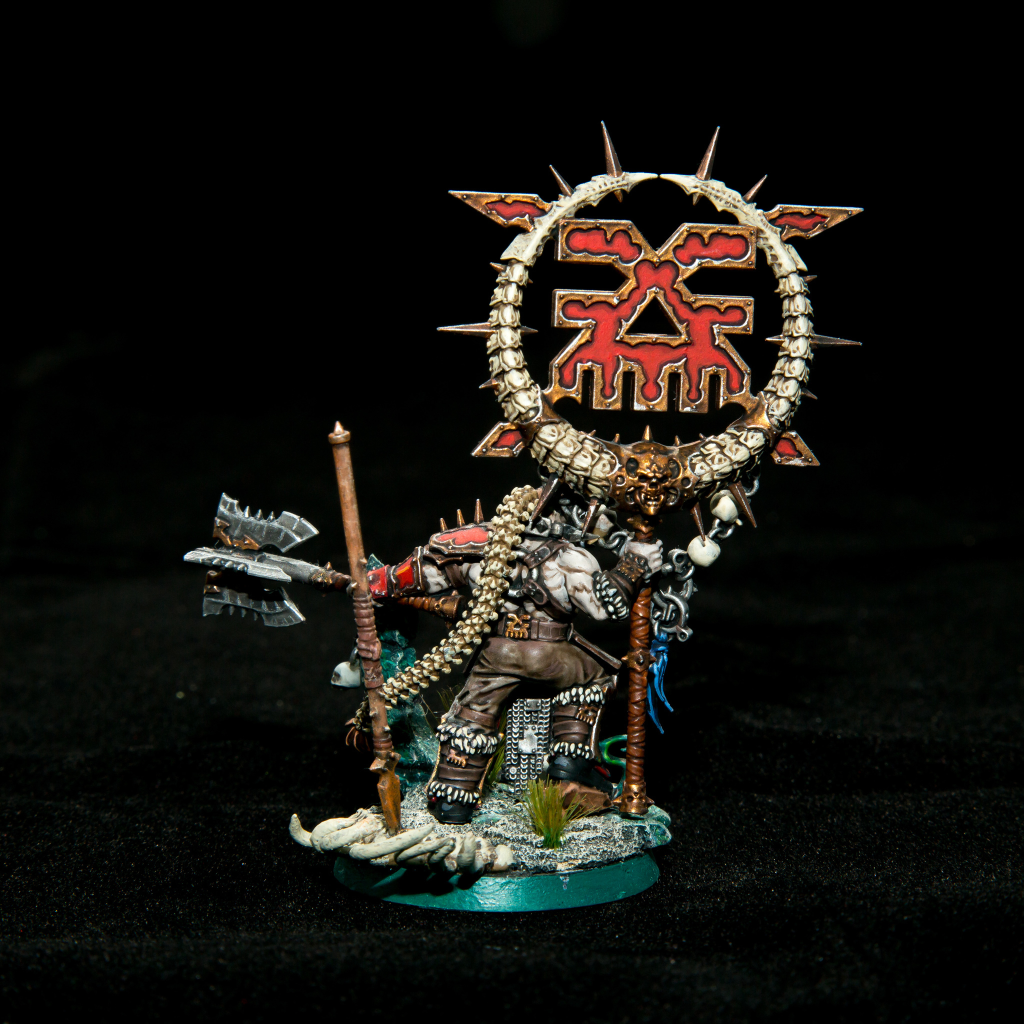 Bloodsecrator - My, Warhammer: age of sigmar, Warhammer, Khorne, Blood, Painting miniatures, Longpost