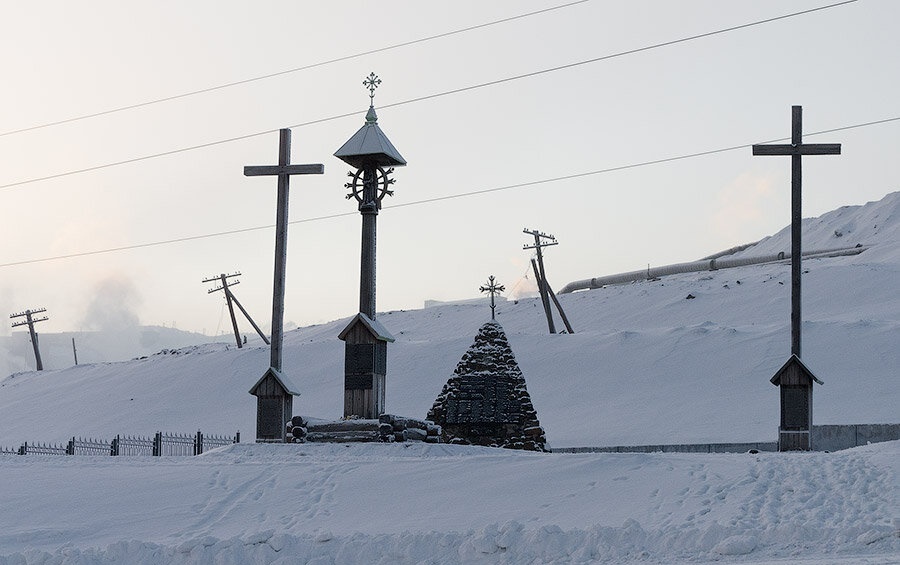 Norilsk Golgotha - My, Norilsk, North, sights, Monument, Golgotha, Travels, Longpost