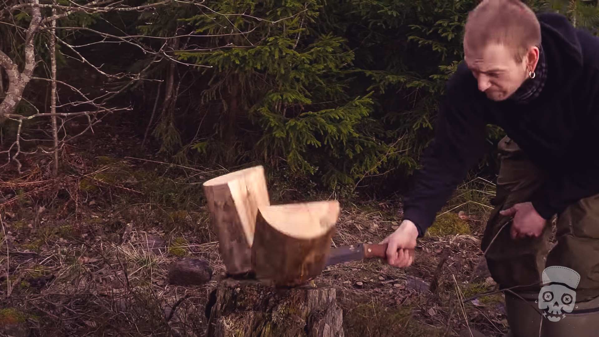 A multi-tool for woods that replaces a bunch of other things! - My, Danja Craster, Tools, Machete, Bushcraft, With your own hands, Forest, Video, Longpost