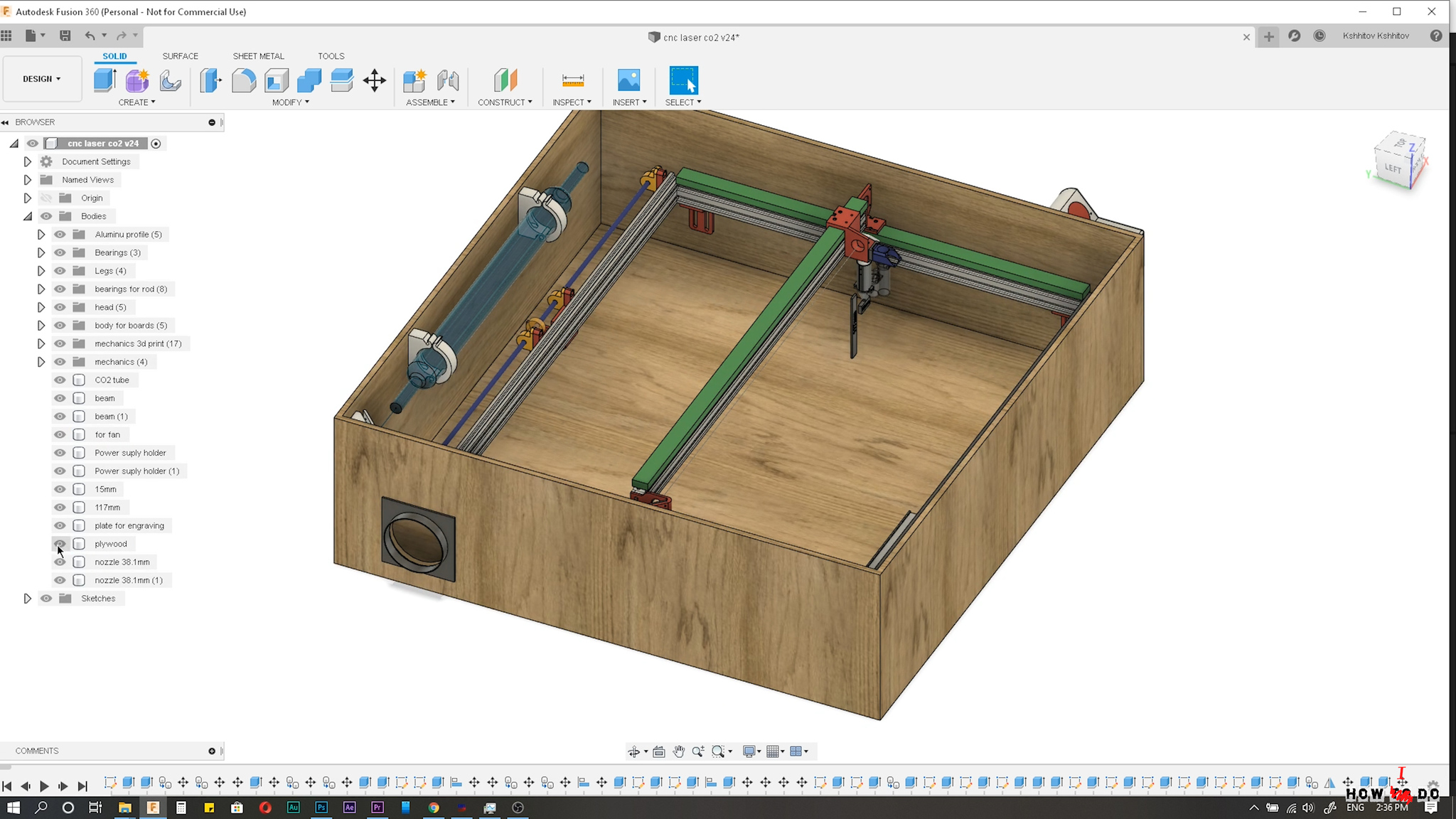 DIY CNC CO2 laser machine 40W - My, CNC, Laser cutting, With your own hands, CNC machine, Laser Machine, Electronics, Video, Longpost