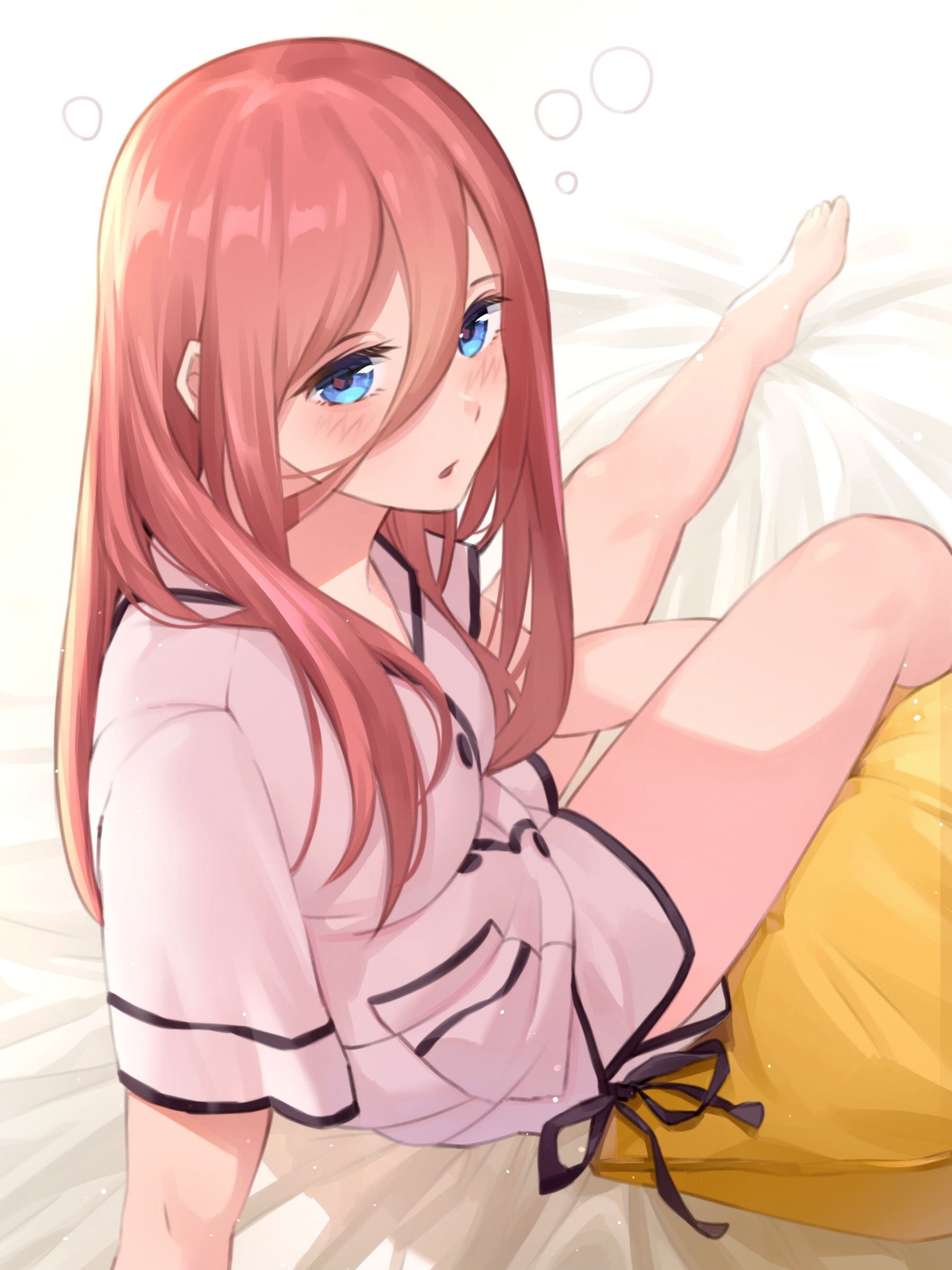 Табунчик - NSFW, Аниме, Anime Art, Gotoubun No Hanayome, Купальник, Нижнее белье, Грудь, Длиннопост