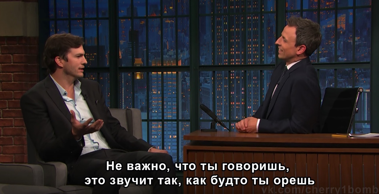 Ashton Kutcher on the Russian language - Ashton Kutcher, Mila Kunis, Actors and actresses, Celebrities, Storyboard, Russian language, Longpost