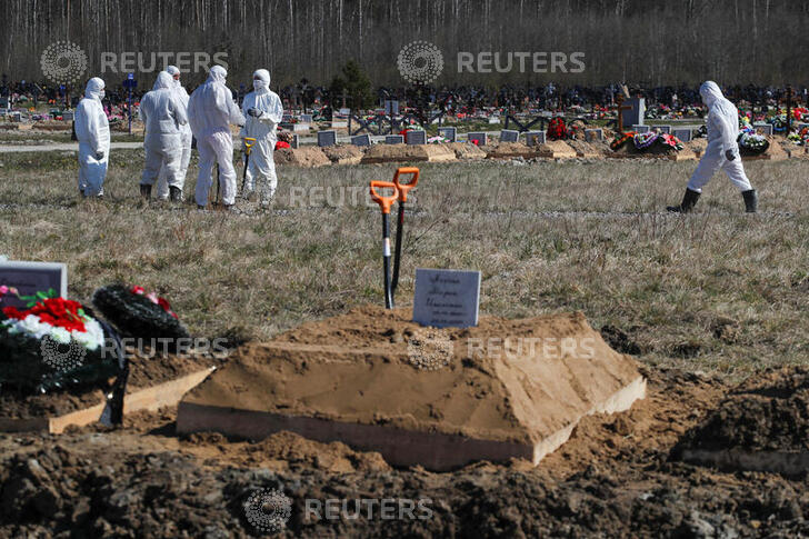 How people are buried from COVID-19 - Coronavirus, Saint Petersburg, Virus, Longpost, Funeral, Negative