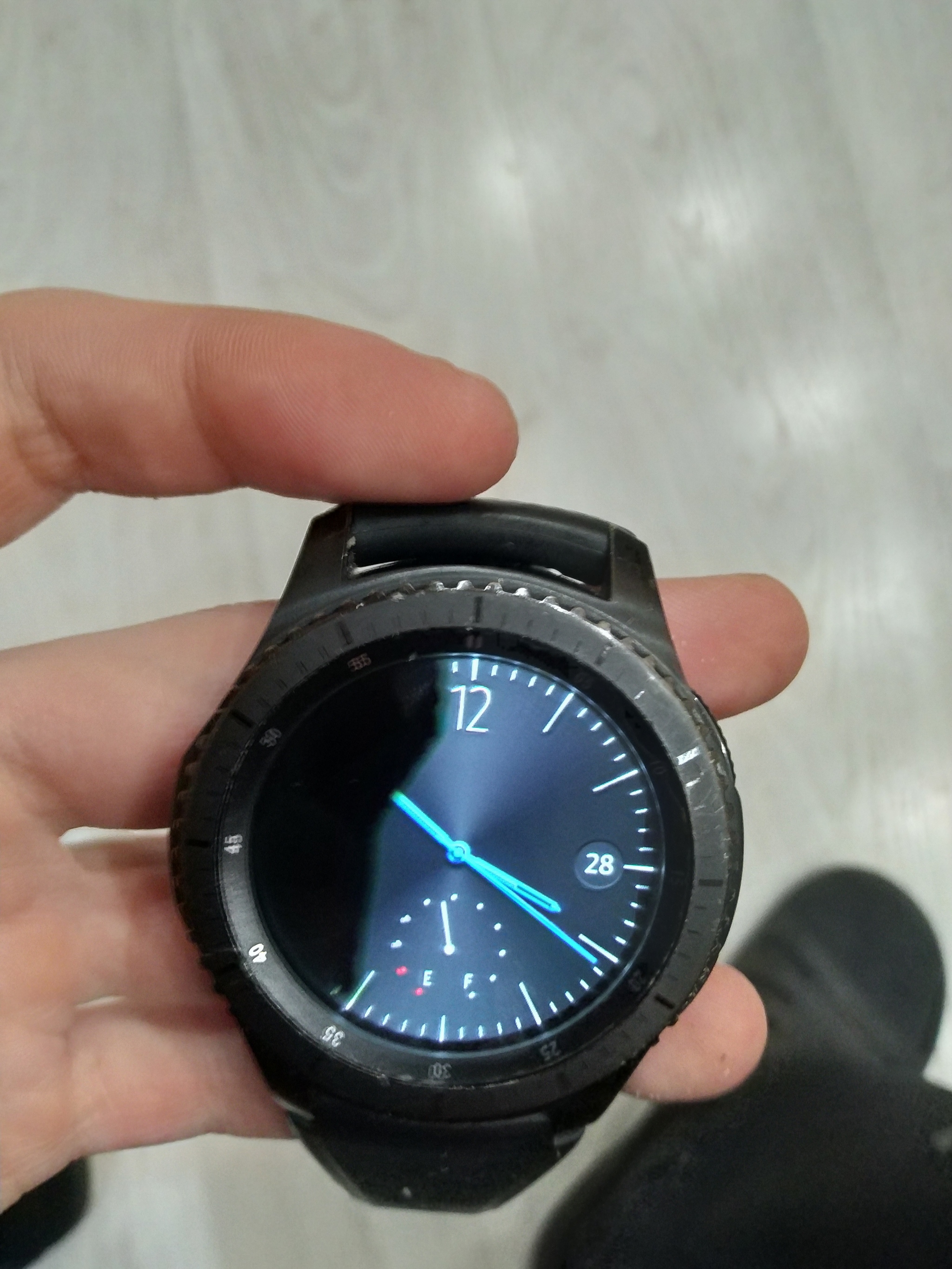 I broke the Amoled on my watch - Samsung, Clock, Smart watch, Amoled, Longpost