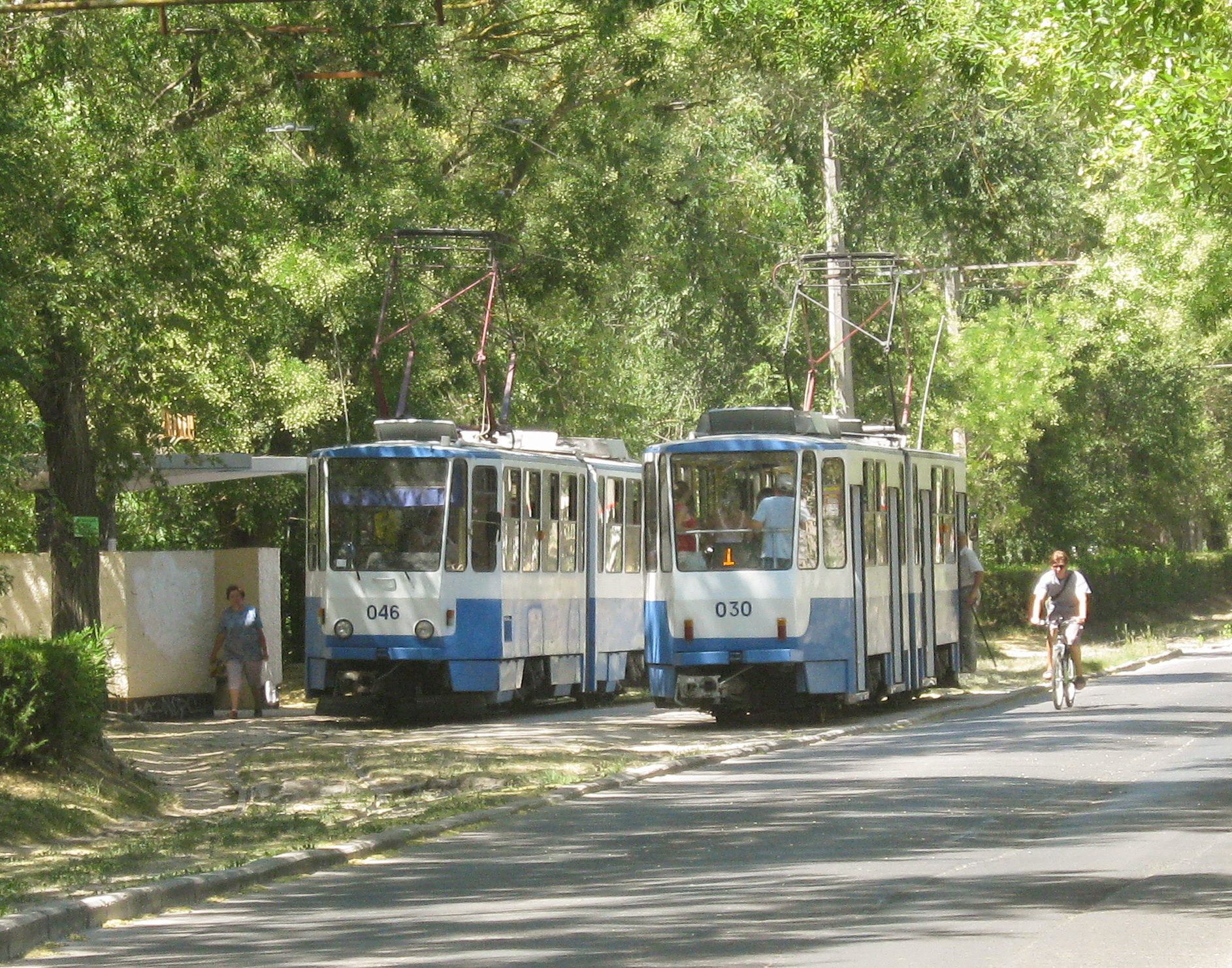 Evpatoria tram, part 1, 2012 - My, Crimea, Evpatoria, Tram, The photo, Longpost