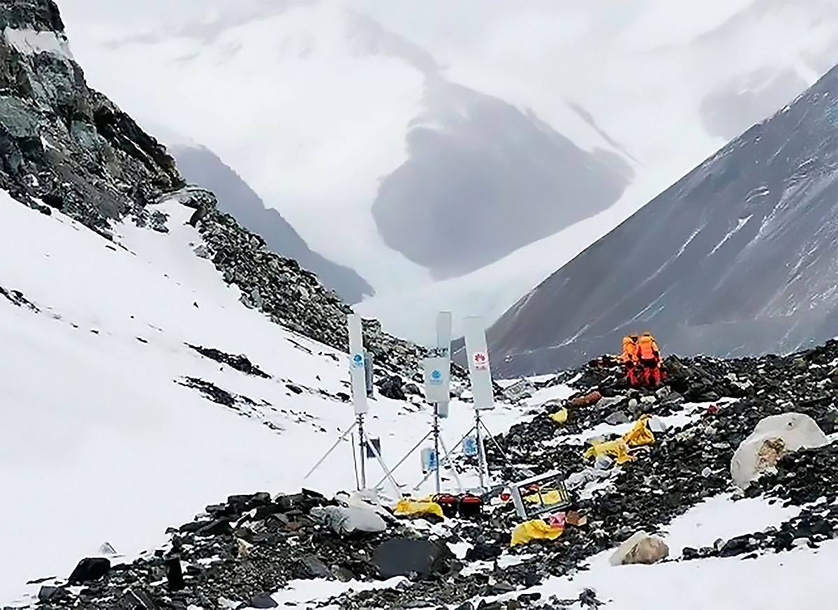 I want to know everything #672. What it looks like to install 5G communication towers on Everest - Want to know everything, Everest, Chinese, 5g, cellular, Longpost