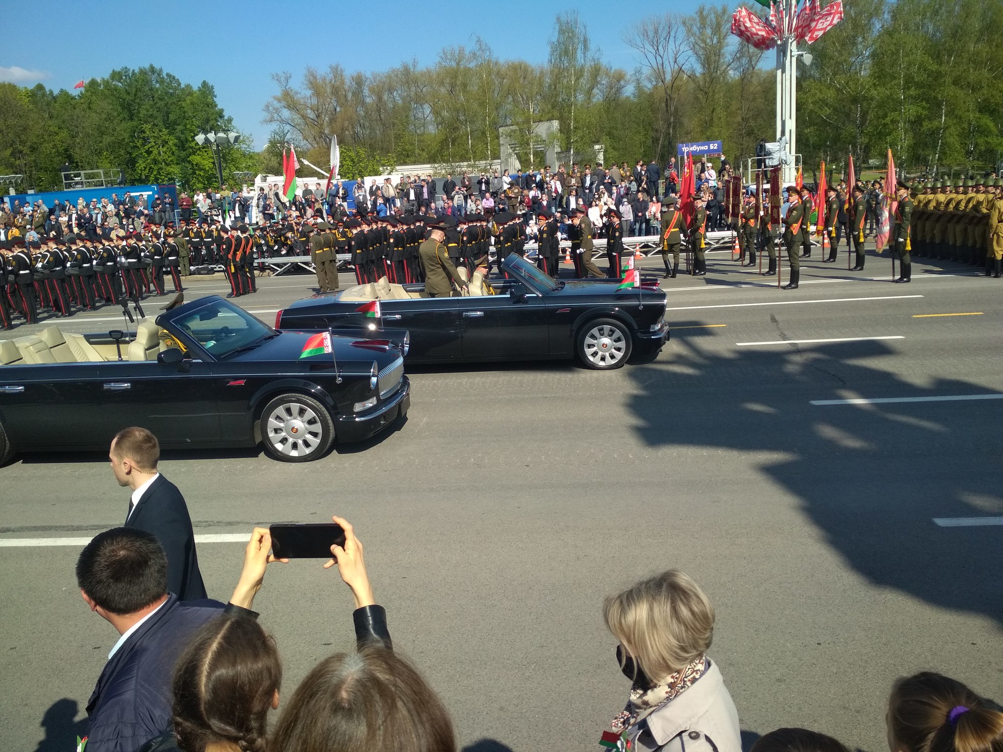 Подготовка к единственному в мире параду 2020 - Парад, Минск, Длиннопост, Республика Беларусь, 9 мая - День Победы, Парад Победы