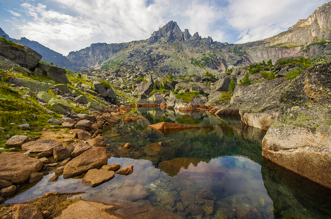 Molodezhny Peak - My, Ergaki, Mountain tourism, Wild tourism, Travels, Holidays in Russia, Leisure, Landscape, The mountains, Longpost