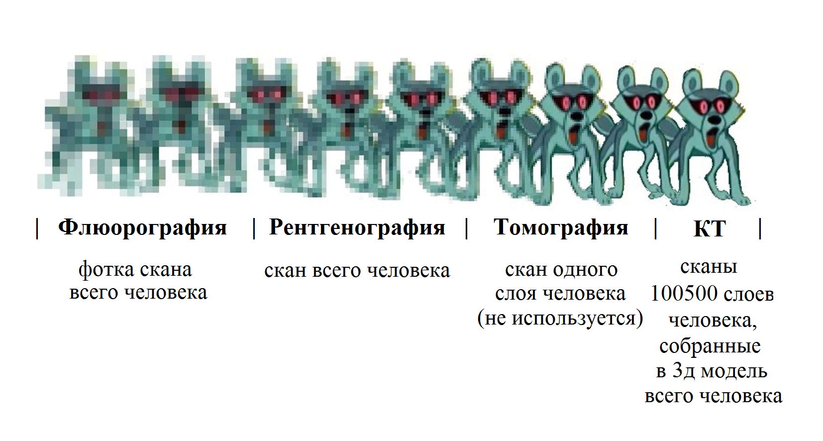 Memo - Jackals, Memes, Fluorography, X-ray, CT