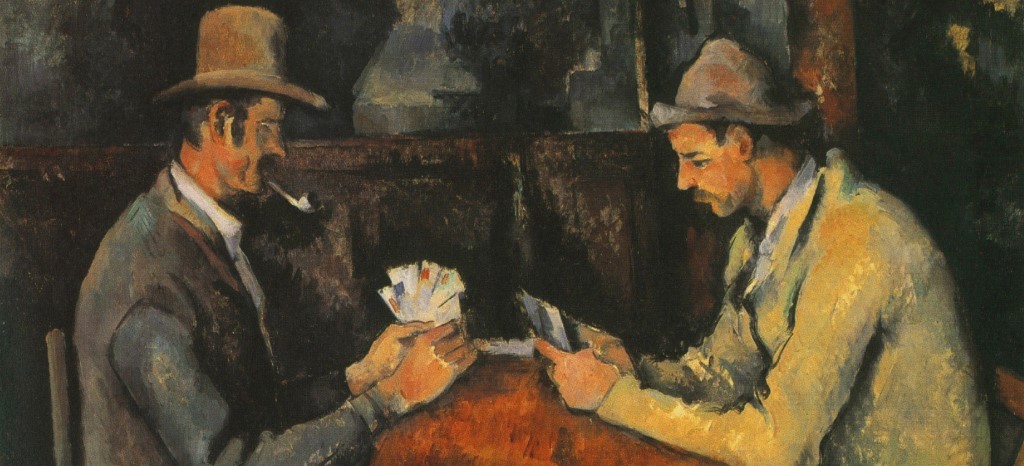 Paul Cezanne. Card players. Insulation. Lots of pictures - My, Paul Cezanne, Painting, Impressionism, Painting, Card game, Longpost