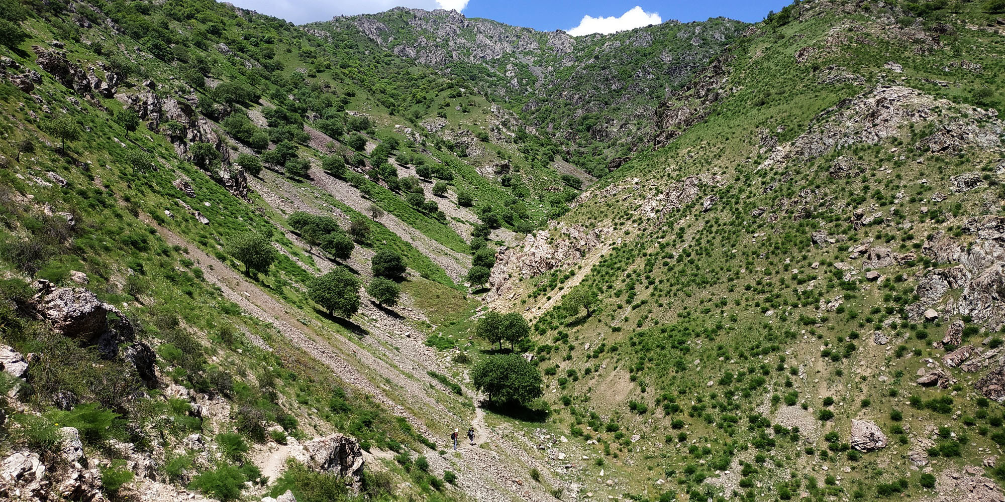 Weekend, near the city - My, The mountains, Панорама, Nature, Tajikistan, Weekend, Longpost