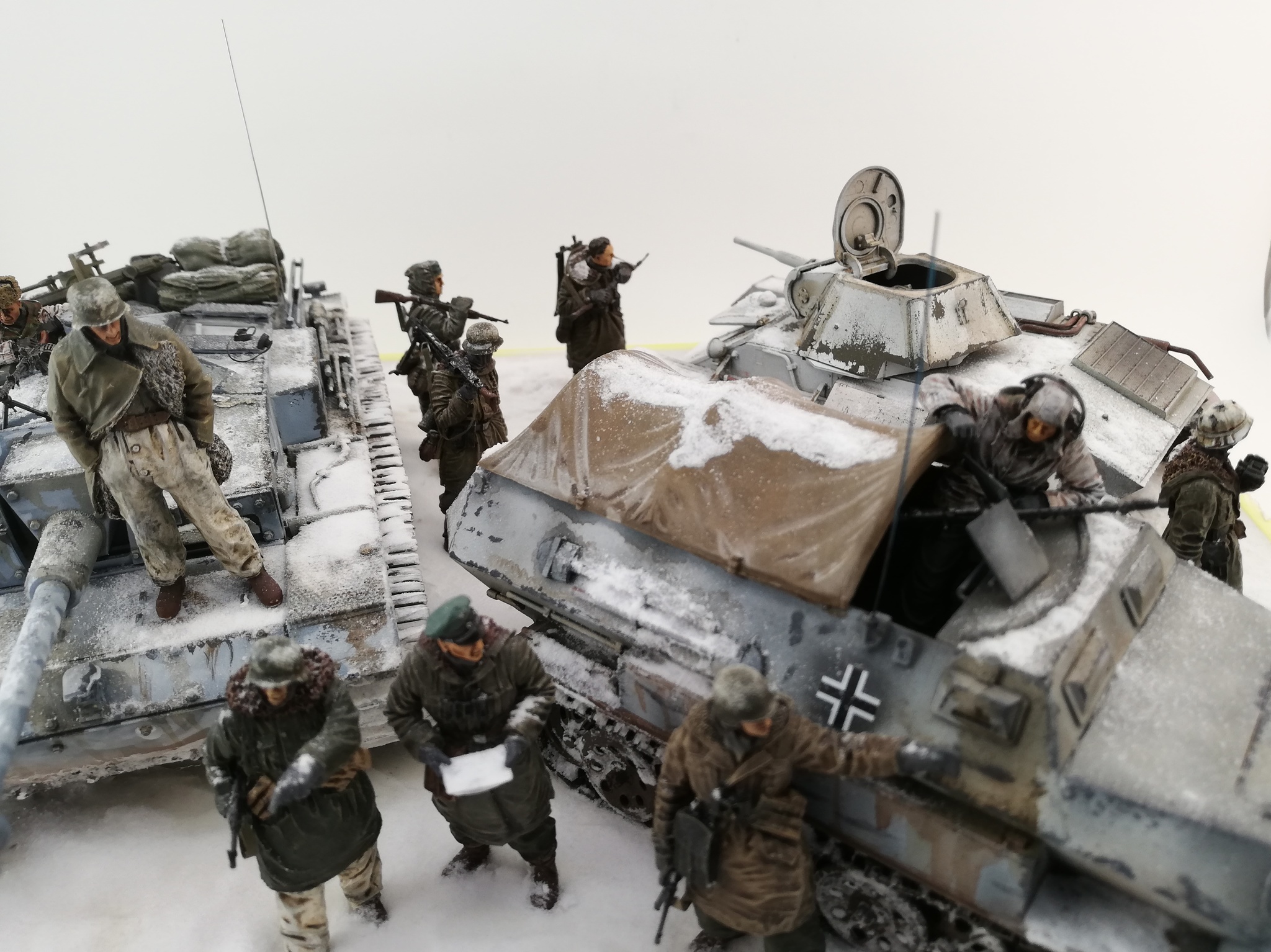 Diorama To Kharkov - My, Diorama, The Second World War, Longpost